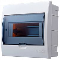 Бокс пластиковый Lezard Luxray ЩРВ-П-8 (200x184x95мм) IP41 прозрачная дверь картинка 